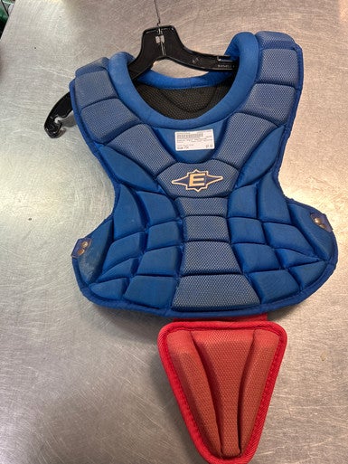Used Easton CHEST PROTECTOR Catchers Chest Protector Royal Blue Youth 11868-S000058940