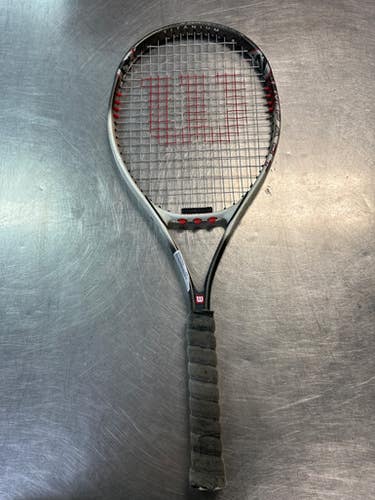 Used Wilson POWER BRIDGE Adult Tennis Racquet White 4 3/8" 11868-S000057593