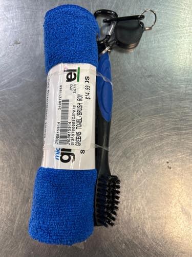 New GREENS TOWEL/BRUSH ROY 11868-JMG8015914