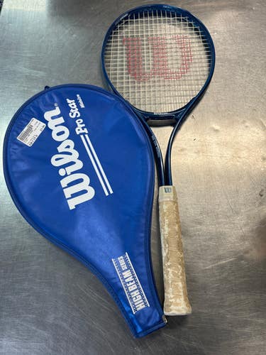 Used Wilson PRO STAR Adult Tennis Racquet Royal Blue 4 3/8" 11868-S000055513
