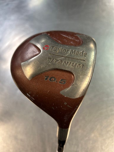 Used Taylormade TITANIUM BUBBLE SHAFT Mens Driver RH 10.5 Degree 11868-S000061721