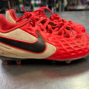 Used Ti Soccer Cleats Red Junior 01.5 11868-S000061637