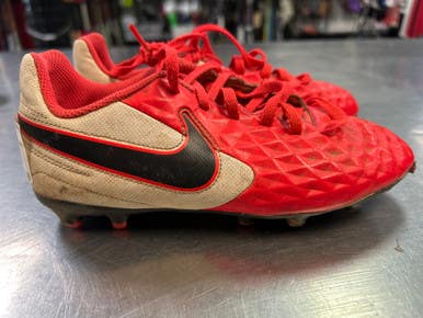 Used Ti Soccer Cleats Red Junior 01.5 11868-S000061637