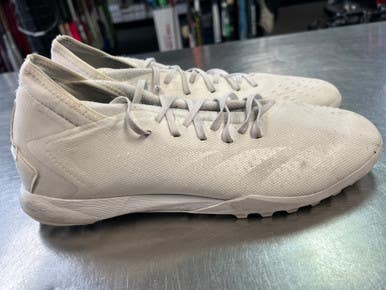 Used Adidas Soccer Indoor Shoes White Senior 12.5 11868-S000061652