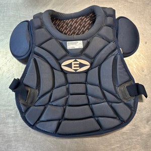 Used Easton FASTPITCH Catchers Chest Protector Navy Blue Intermed 11868-S000061251
