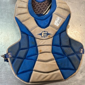 Used Easton CHEST PROTECTOR Catchers Chest Protector Royal Blue Intermed 11868-S000061235