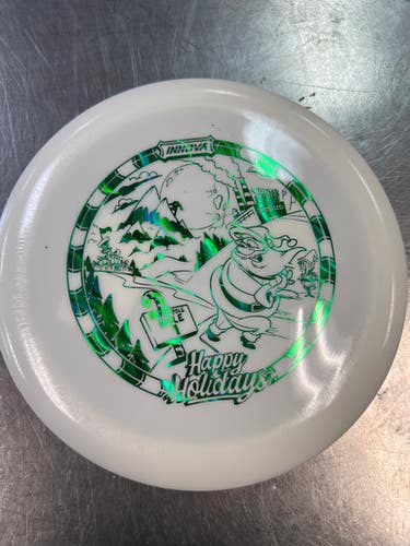 Used Innova STAR RACER CHRISTMAS Disc Golf Driver White 11868-S000060229