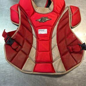 Used Easton CHEST PROTECTOR Catchers Chest Protector Red Adult 11868-S000060225