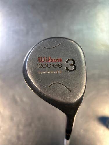 Used Wilson 1200 GE Mens Fairway Wood RH 3 Wood 11868-S000060165
