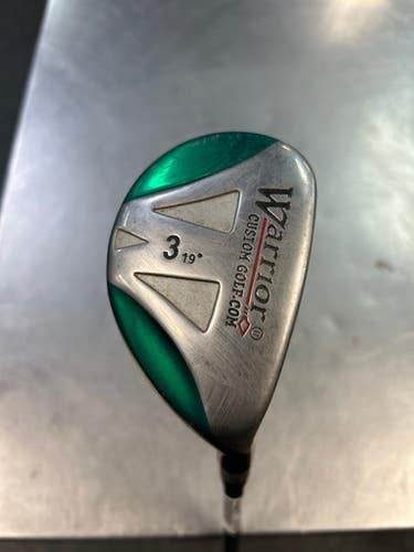 Used Warrior CUSTOM GOLF Mens Hybrid Club RH 3 Hybrid 11868-S000060139