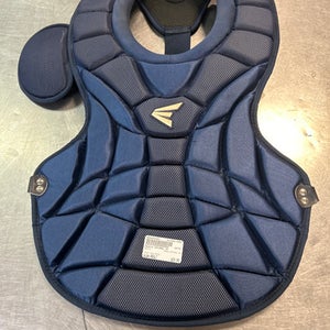 Used Easton NATURAL CP Catchers Chest Protector Navy Blue Adult 11868-S000059987