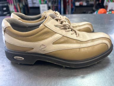 Used Ecco Womens Golf Shoes Brown Senior 7 11868-S000063048