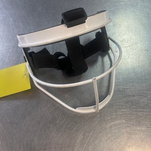 Used RIP-IT FIELDERS MASK Batting Helmet w/Mask White SM 11868-S000063019