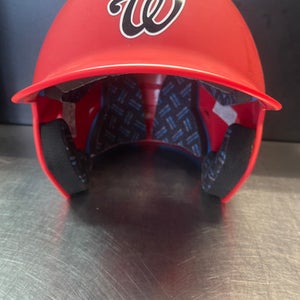Used Champro HX GAMER PLUS W/ JAW GUARD Batting Helmet No Mask Red LG 11868-S000062952
