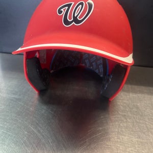 Used Champro HX GAMER PLUS W/ JAW GUARD Batting Helmet No Mask Red LG 11868-S000062951