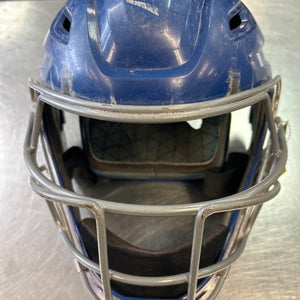 Used Easton CATCHERS HELMET Catchers Helmet w/Mask Royal Blue MD 11868-S000061150