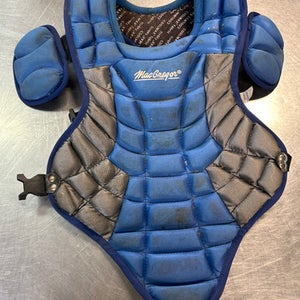 Used MacGregor CHEST PROTECTOR Catchers Chest Protector Royal Blue Youth 11868-S000059939