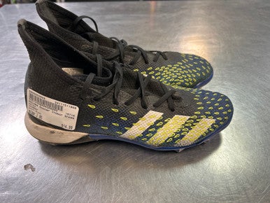 Used Adidas Soccer Indoor Shoes Black Junior 05 11868-S000059800