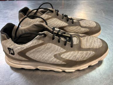 Used Foot Joy Mens Golf Shoes Grey Senior 12 11868-S000059759
