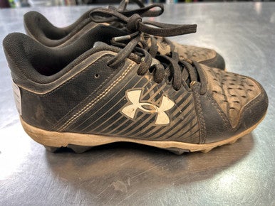 Used Under Armour LEADOFF BB/SB Cleats Black Junior 04 11868-S000059753