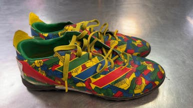 Used Adidas LEGO Soccer Turf Shoes Yellow Senior 5 11868-S000059504