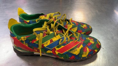 Used Adidas LEGO Soccer Turf Shoes Yellow Senior 5 11868-S000059504
