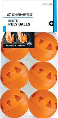 New BRTUE POLY BALL 6PK 11868-CHPCBB48
