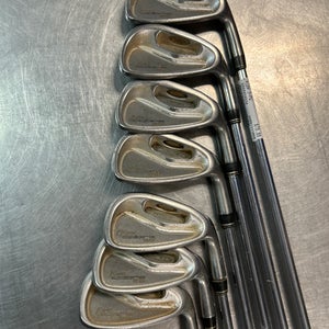 Used Cobra SS MISSING 4 IRON 3I-PW Stiff Flex Steel Shaft Iron Sets 11868-S000056534