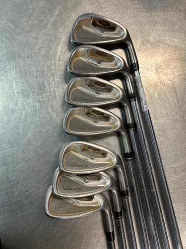 Used Cobra SS MISSING 4 IRON 3I-PW Stiff Flex Steel Shaft Iron Sets 11868-S000056534