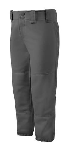 New BELTED WMS PANT GRY SM 11868-MIZ3501509191SM