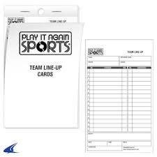 New LINE-UP CARDS 11868-CHPAF61PIAS