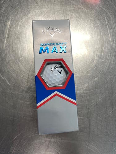 Used Callaway SUPERSOFT 3 PACK Golf Accessory 11868-S000058065