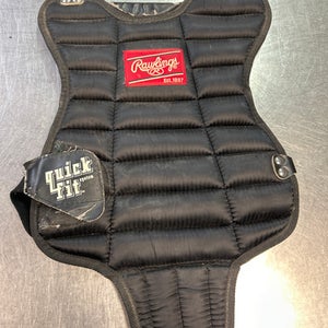 Used Rawlings CHEST PROTECTOR Catchers Chest Protector Black Youth 11868-S000048400