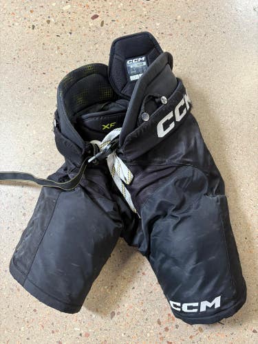 Black Senior Medium CCM Tacks XF Hockey Pants (Used)