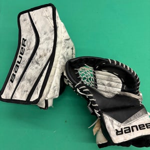 Junior Bauer Reactor Goalie Glove & Blocker Regular