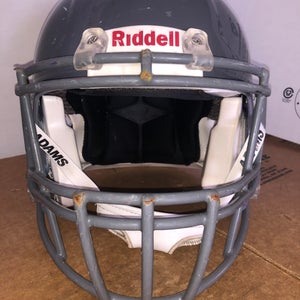 USED RIDDELL SPEED ADULT HELMET - MEDIUM - HG CHARCOAL GRAY
