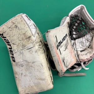 Senior Bauer Supreme Ultrasonic Goalie Glove & Blocker Regular