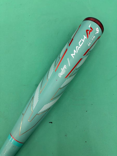 2024 Rawlings Mach AI Alloy Bat USSSA Certified (-8) Alloy 22 oz 30"