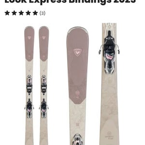 Women's 2023 All Mountain 151 cm Rossignol Experience 82 Basalt Skis With Bindings (New)