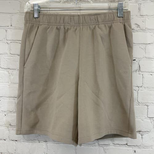 Boy's DAY14402 Athletic Fit Stretch Warming Sport Fleece Shorts Khaki L Large