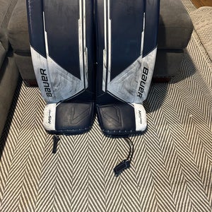 Large Bauer Supreme M5 Pro Goalie Leg Pads (Used)