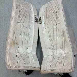 White 25" Youth Brian's Netzero Goalie Leg Pads