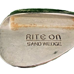 Delta Rite On Stainless Wide Sole Sand Wedge Regular Steel 35" RH Undersize Grip