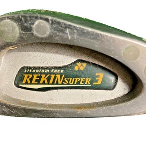 Yonex 4 Iron Rekin Super 3 Ti Face RH Japan HGS 4000 Regular Graphite 38.5"