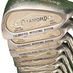 Palm Springs Diamond Iron Set 3-PW,SW 2* Flat RH Men's Regular Steel 5i 37.5"