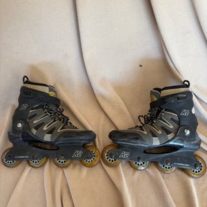 K2 Camano Inline Skates Regular Width Size 9.5 (Used)
