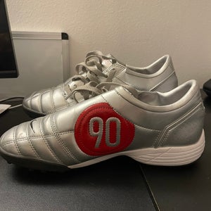 Silver Men's Adult Size M 9.5 (W 10.5) Nike Shoes (Used)