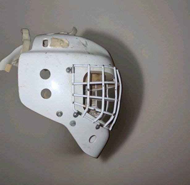 Badger goalie mask large vintage | SidelineSwap | Buy and Sell on ...