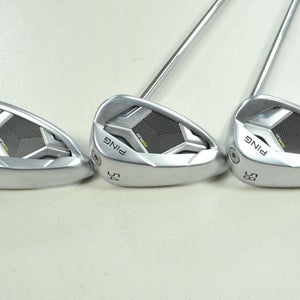 LEFT HANDED Ping G430 45*, 54*, 58* Wedge Set Regular Flex Steel  #185151