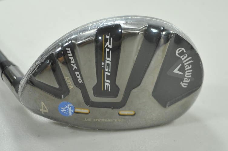 Callaway Rogue ST MAX OS Lite #4 Hybrid Ladies Flex RH Cypher Graphite # 196856